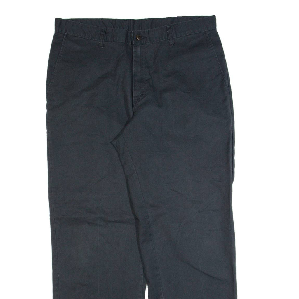 DICKIES Workwear Mens Trousers Black Regular Straight W36 L32