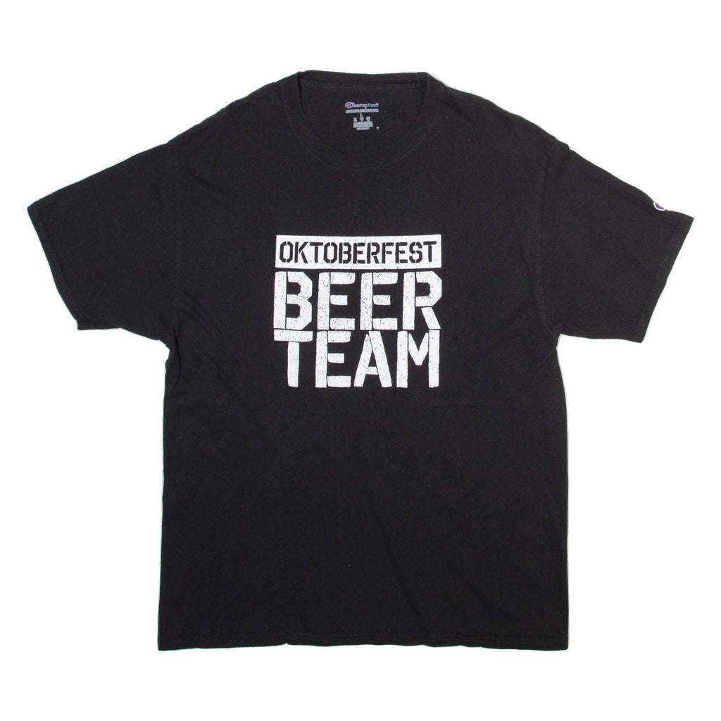CHAMPION Oktoberfest Mens T-Shirt Black L