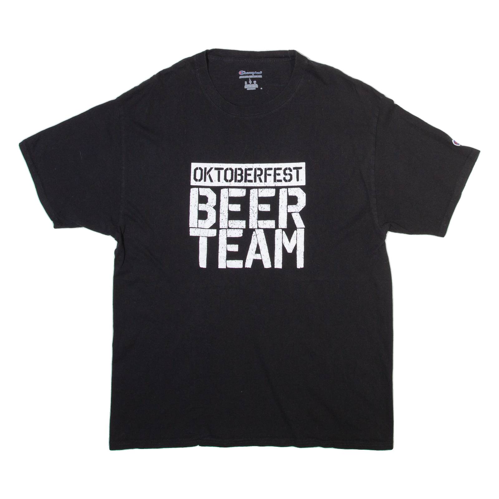 CHAMPION Oktoberfest Mens T-Shirt Black L