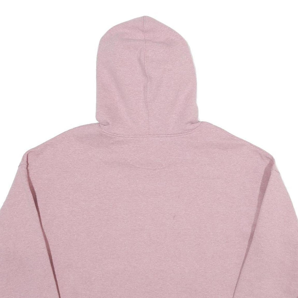 CHAMPION Womens Pink Pullover Hoodie M Cotton Blend Casual Sweatshirt