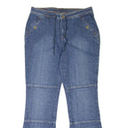 Womens Jeans Blue Regular Bootcut Stone Wash W32 L32