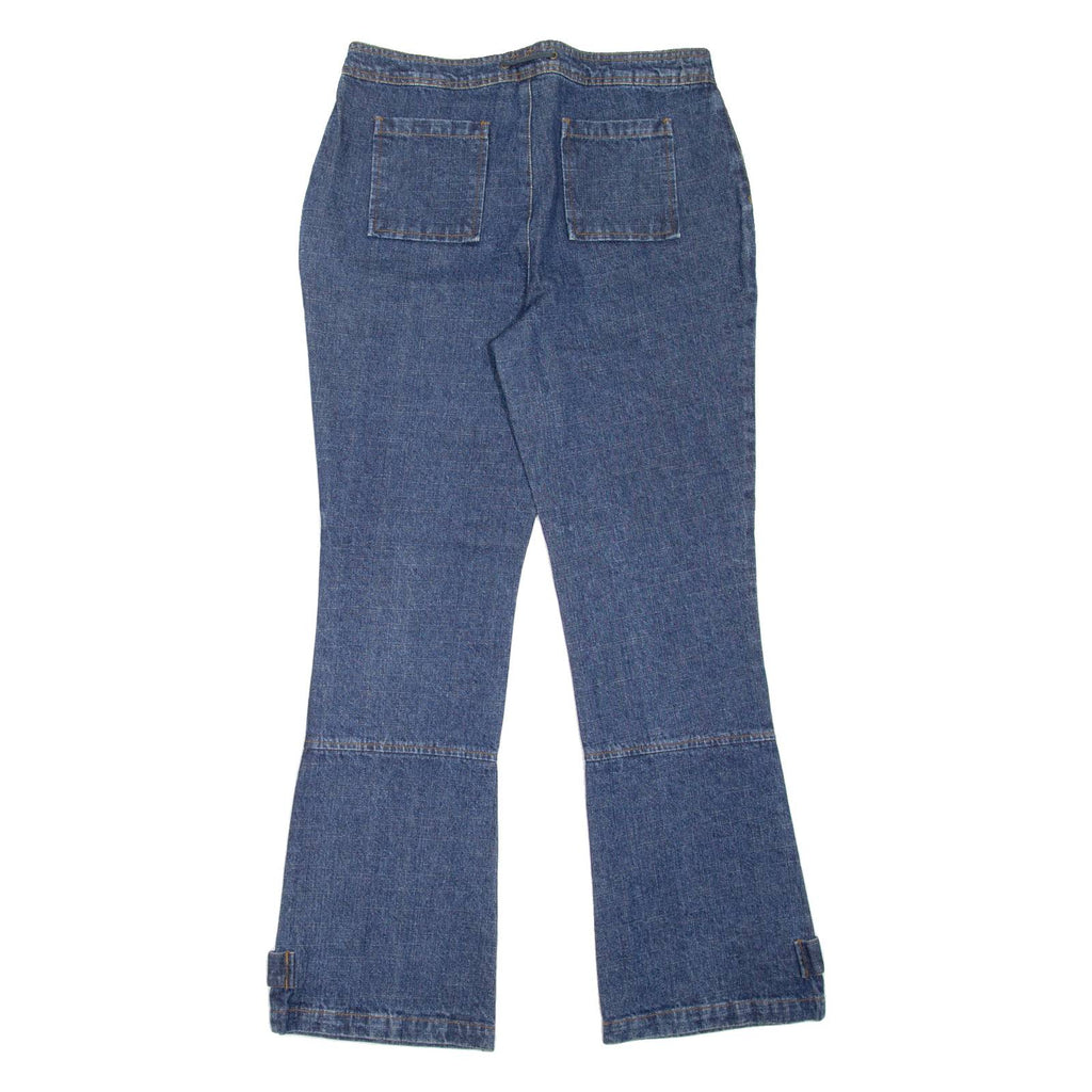Womens Jeans Blue Regular Bootcut Stone Wash W32 L32