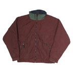 WHITE SIERRA Mens Maroon & Green Outdoor Jacket XL Polyester Zip Winter Casual
