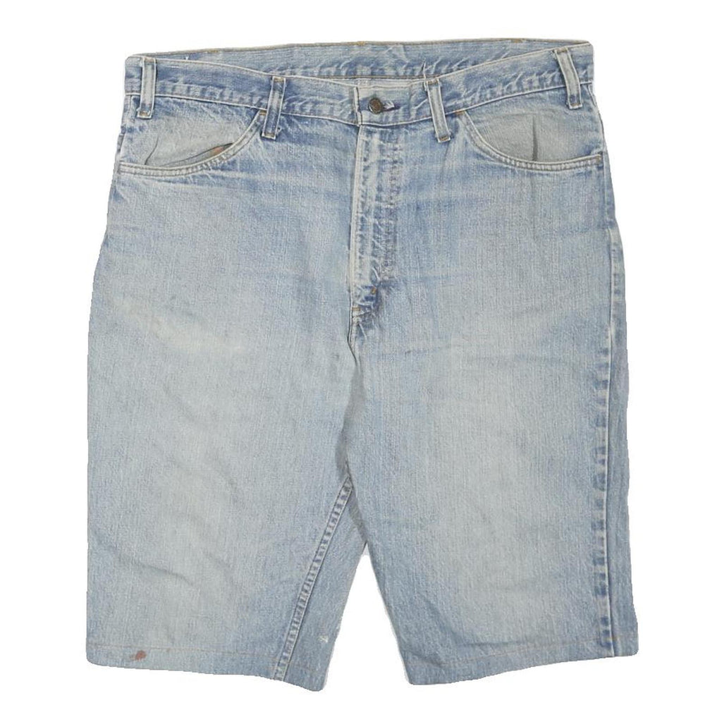 LEVI'S Mens Denim Blue Casual Shorts XL W38 Cotton Blend Relaxed Fit