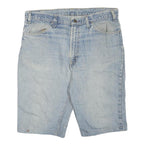 LEVI'S Mens Denim Blue Casual Shorts XL W38 Cotton Blend Relaxed Fit