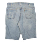 LEVI'S Mens Denim Blue Casual Shorts XL W38 Cotton Blend Relaxed Fit
