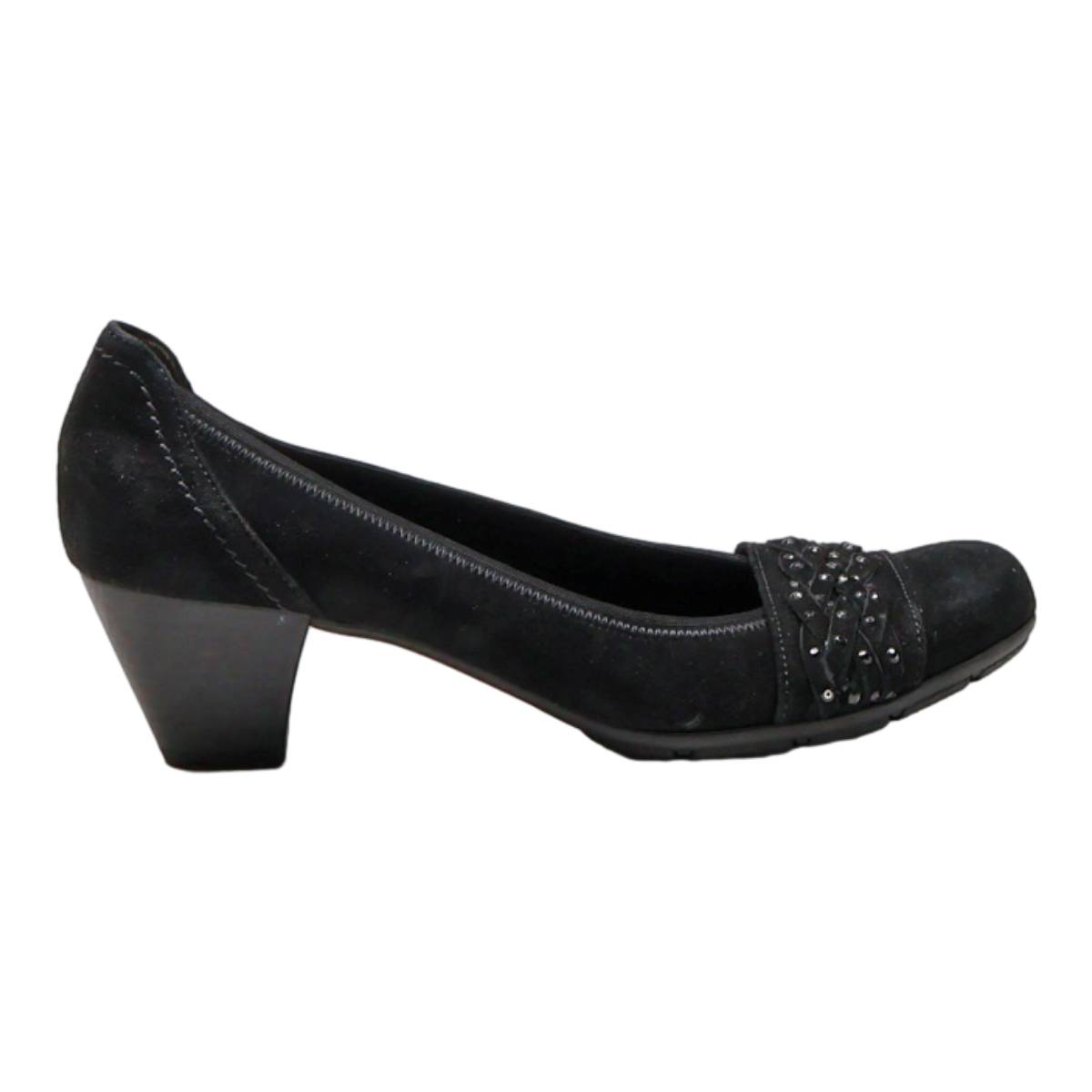 GABOR Pump Heels Black Synthetic Womens UK 6