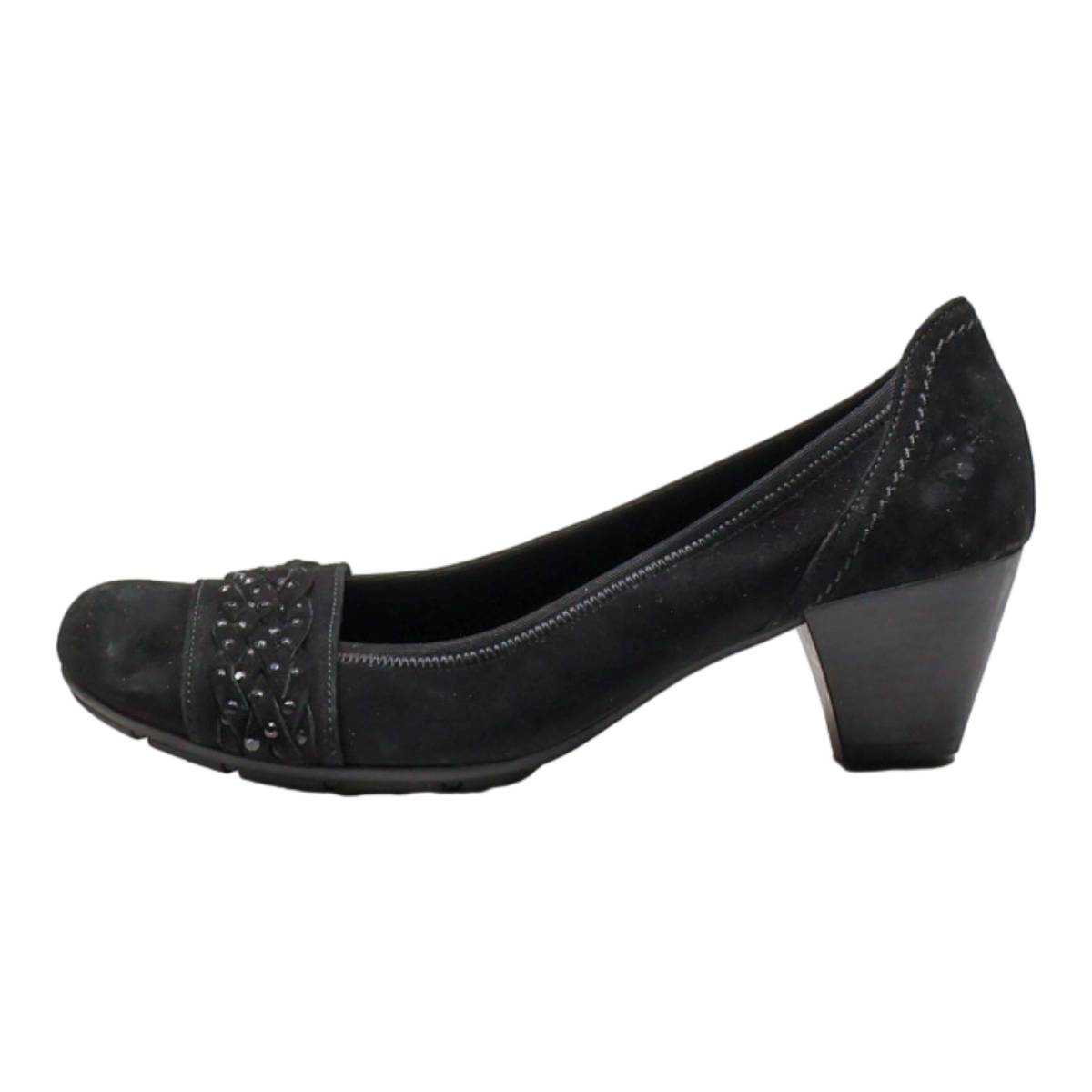 GABOR Pump Heels Black Synthetic Womens UK 6