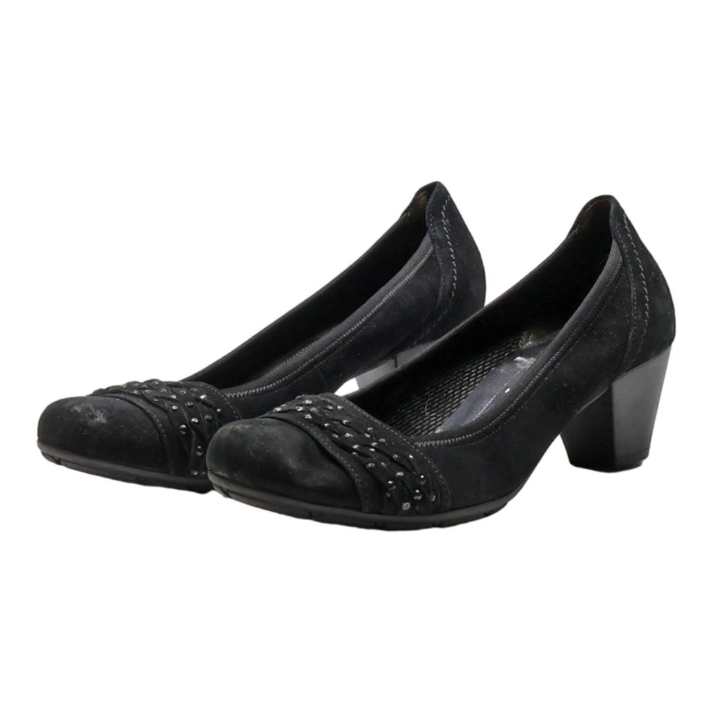 GABOR Pump Heels Black Synthetic Womens UK 6