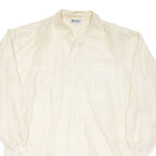 DUKE Mens Plain Shirt Yellow Long Sleeve XL