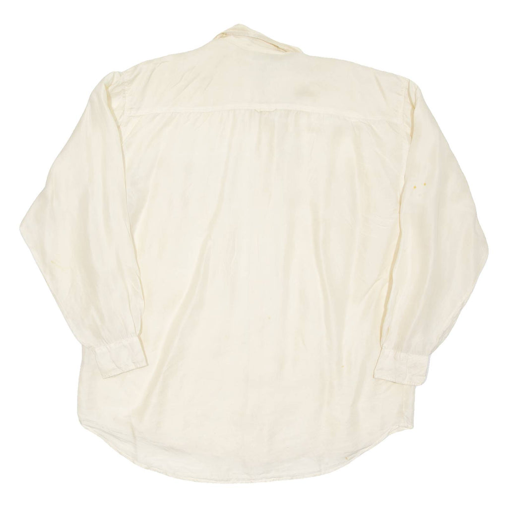 DUKE Mens Plain Shirt Yellow Long Sleeve XL