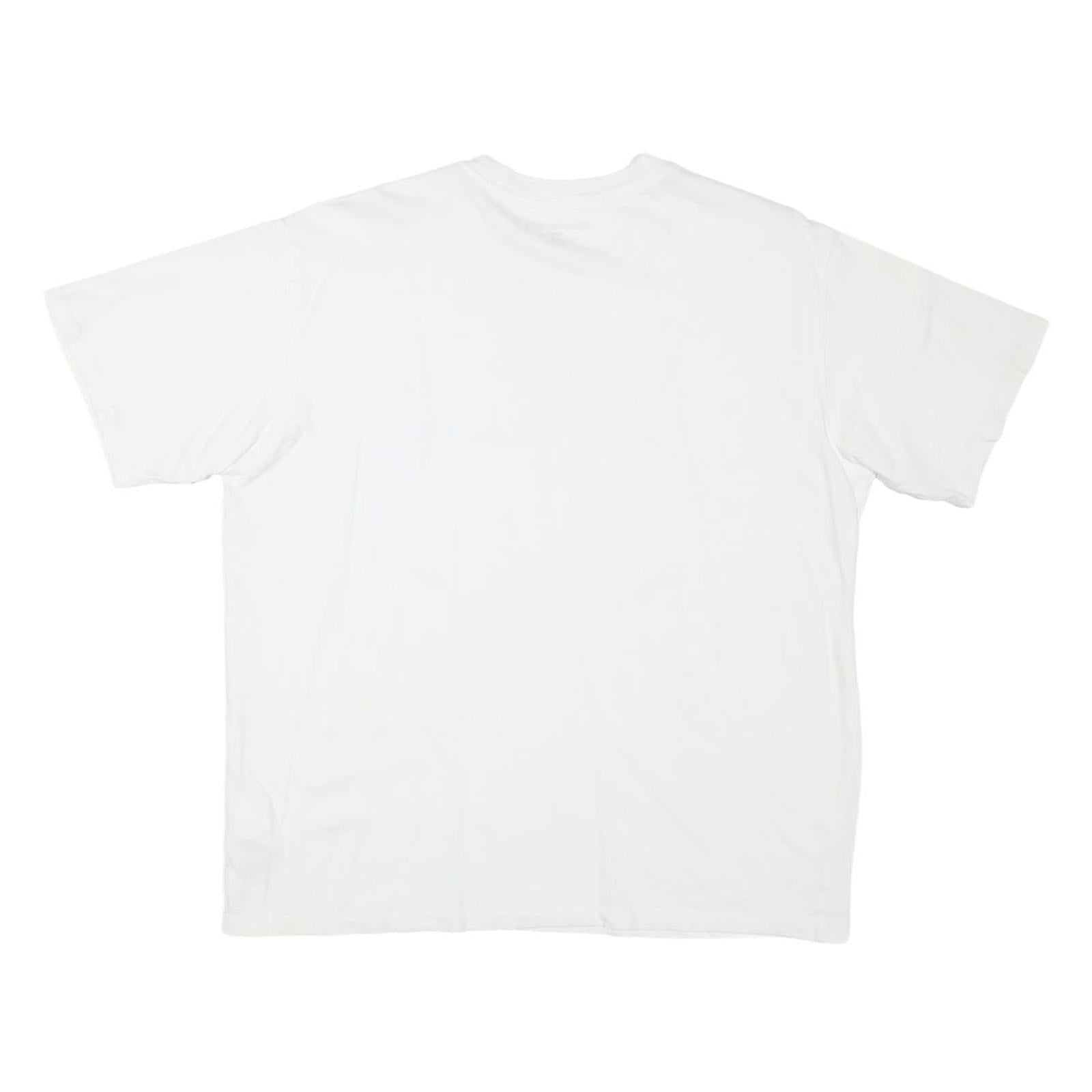 CALVIN KLEIN JEANS Mens White S Graphic T-Shirt Short Sleeve Crew Neck Logo