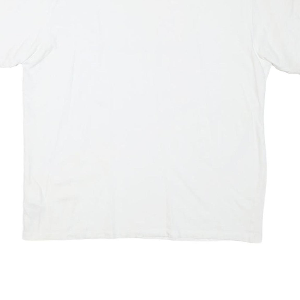 CALVIN KLEIN JEANS Mens White S Graphic T-Shirt Short Sleeve Crew Neck Logo