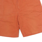 CHAPS Mens Orange Casual Cotton Shorts M W34 Summer Regular Fit