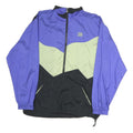 MOVING COMFORT Mens Purple & Green Nylon Zip Jacket M Lightweight Activewear