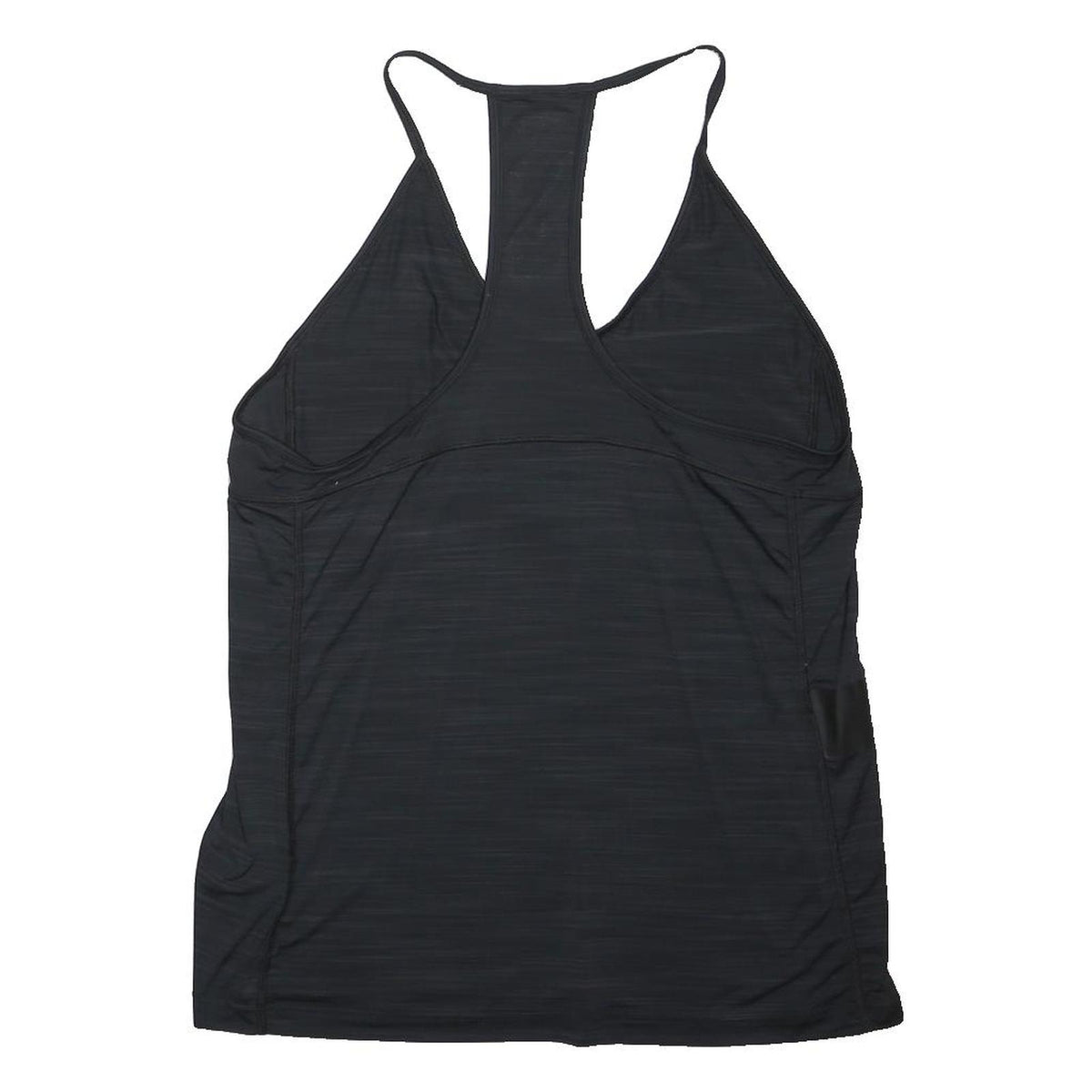 REEBOK Girls Black Racer Back Sports Tank Top M Activewear Fitness Gym