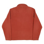 TIMBERLAND Mens Red Jacket M Polyester Blend Plain Zip Casual Outdoor