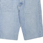 WRANGLER Mens Shorts Blue Denim Casual L W36 Comfortable Cotton Blend