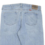 WRANGLER Mens Shorts Blue Denim Casual L W36 Comfortable Cotton Blend