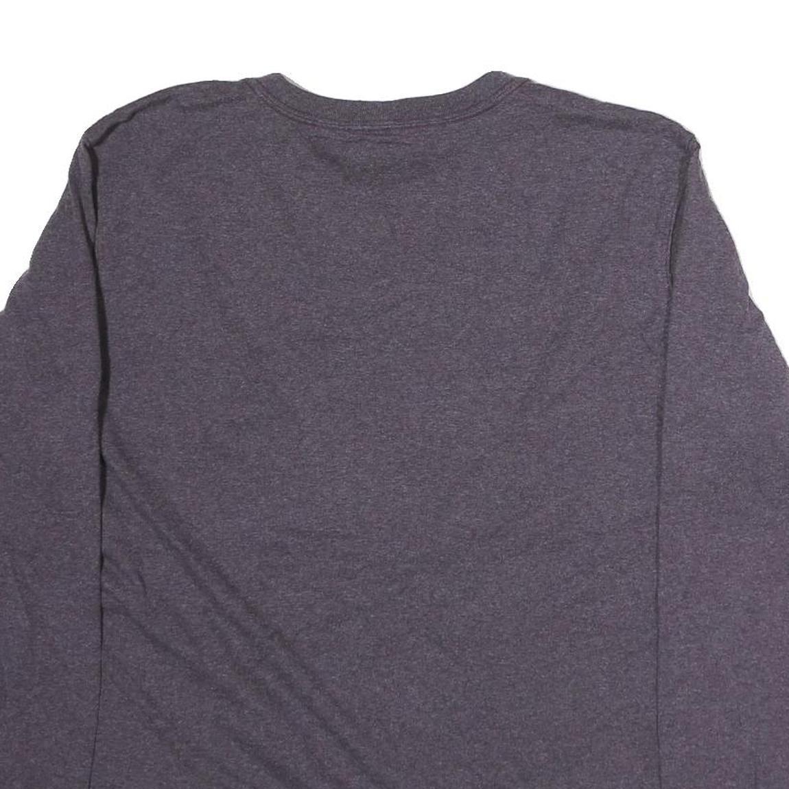 CARHARTT Womens Grey Long Sleeve Crew Neck T-Shirt XL Sleeve Print
