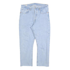 LEVI'S 501 Womens Jeans Blue Regular Straight Denim Light W30 L25 Classic Fit