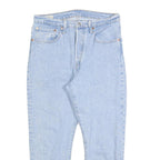 LEVI'S 501 Womens Jeans Blue Regular Straight Denim Light W30 L25 Classic Fit