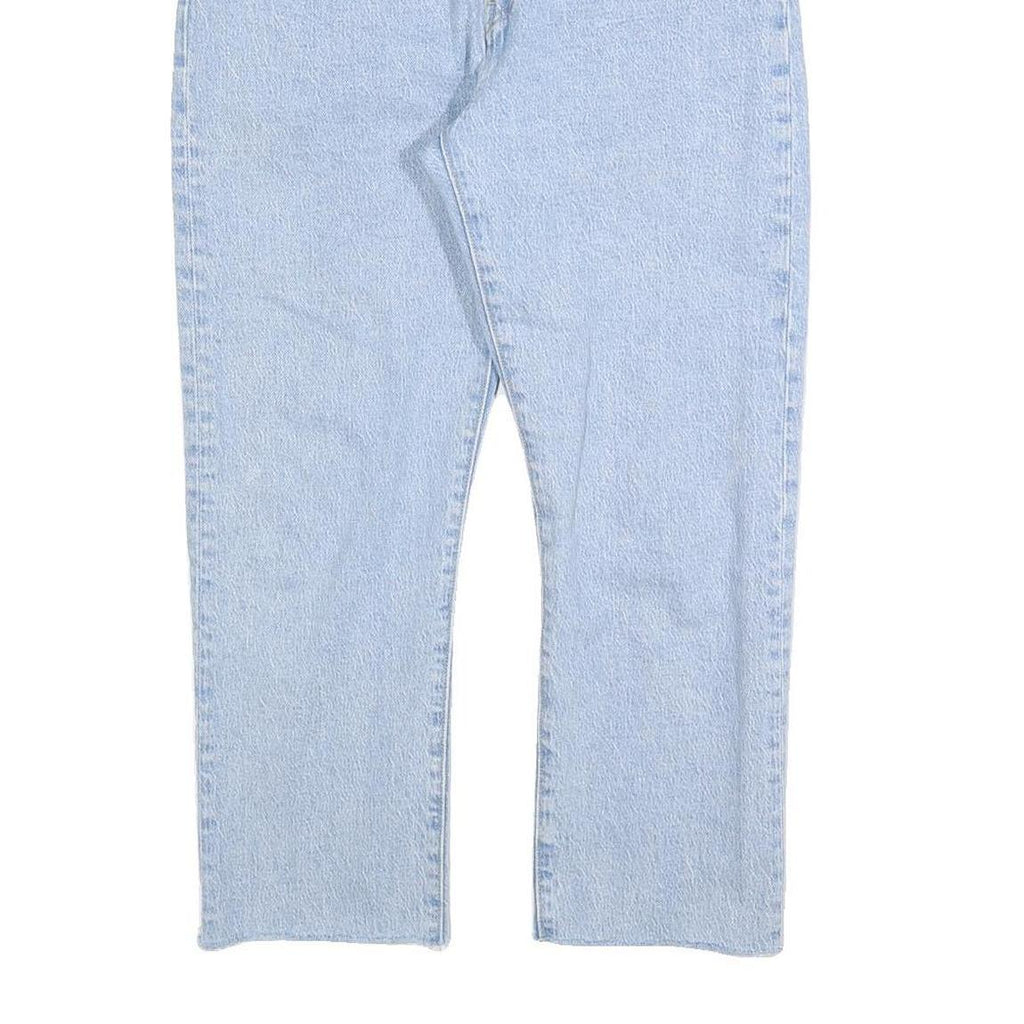 LEVI'S 501 Womens Jeans Blue Regular Straight Denim Light W30 L25 Classic Fit