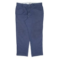 DICKIES 874 Workwear Mens Trousers Blue Regular Straight W40 L28