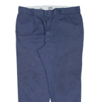 DICKIES 874 Workwear Mens Trousers Blue Regular Straight W40 L28