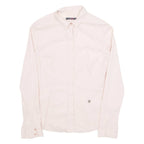 GAUDI JEANS Womens Shirt Pink Collared Long Sleeve M