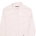 GAUDI JEANS Womens Shirt Pink Collared Long Sleeve M