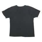 Mens Black Nirvana Graphic T-Shirt M Short Sleeve Crew Neck Cotton Blend