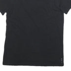 LEVI'S Mens Black Short Sleeve Crew Neck T-Shirt S Cotton Blend Classic Fit