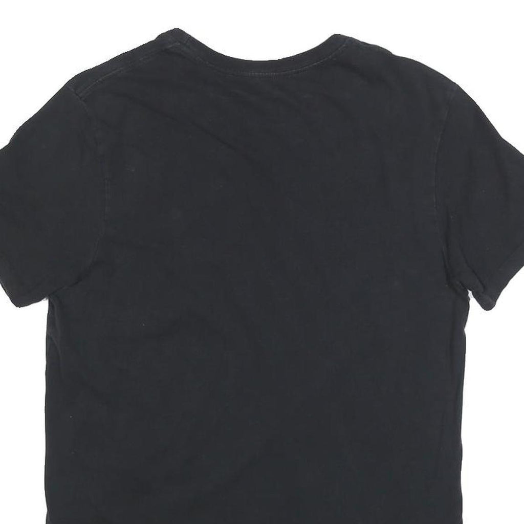 LEVI'S Mens Black Short Sleeve Crew Neck T-Shirt S Cotton Blend Classic Fit