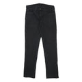 LEVI'S 511 Mens Jeans Black Slim Skinny Denim Medium W30 L30 Slim Fit Zip