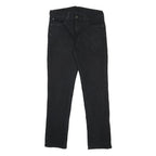 LEVI'S 511 Mens Jeans Black Slim Skinny Denim Medium W30 L30 Slim Fit Zip