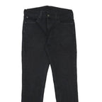 LEVI'S 511 Mens Jeans Black Slim Skinny Denim Medium W30 L30 Slim Fit Zip