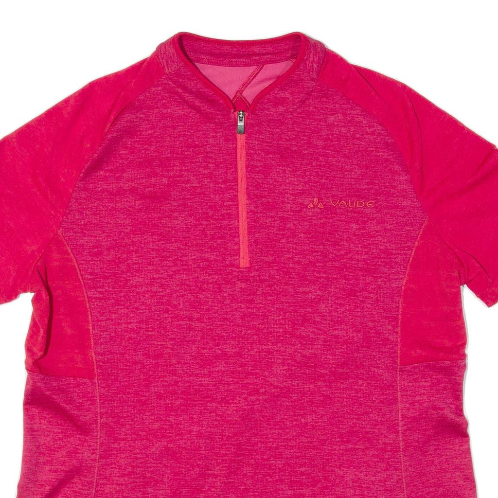 VALIDE CYCLING Womens Jersey Pink 1/4 Zip L