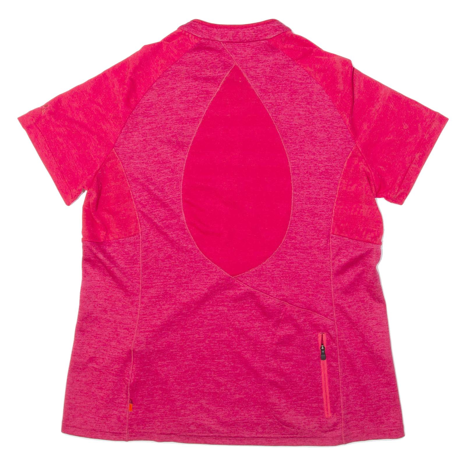 VALIDE CYCLING Womens Jersey Pink 1/4 Zip L