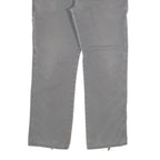 DICKIES Mens Regular Grey Cotton Blend Denim W36 L32 Workwear Zip Closure Jeans