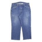 DICKIES Mens Jeans Blue Regular Straight Denim Medium W36 L25 Classic Fit