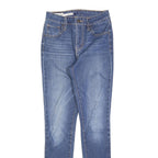 LEVI'S 721 Womens Slim Skinny Denim Medium Blue Cotton Blend Jeans W25 L30