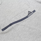 ADIDAS Mens Grey Polo Shirt M Cotton Short Sleeve Basic Casual Sports