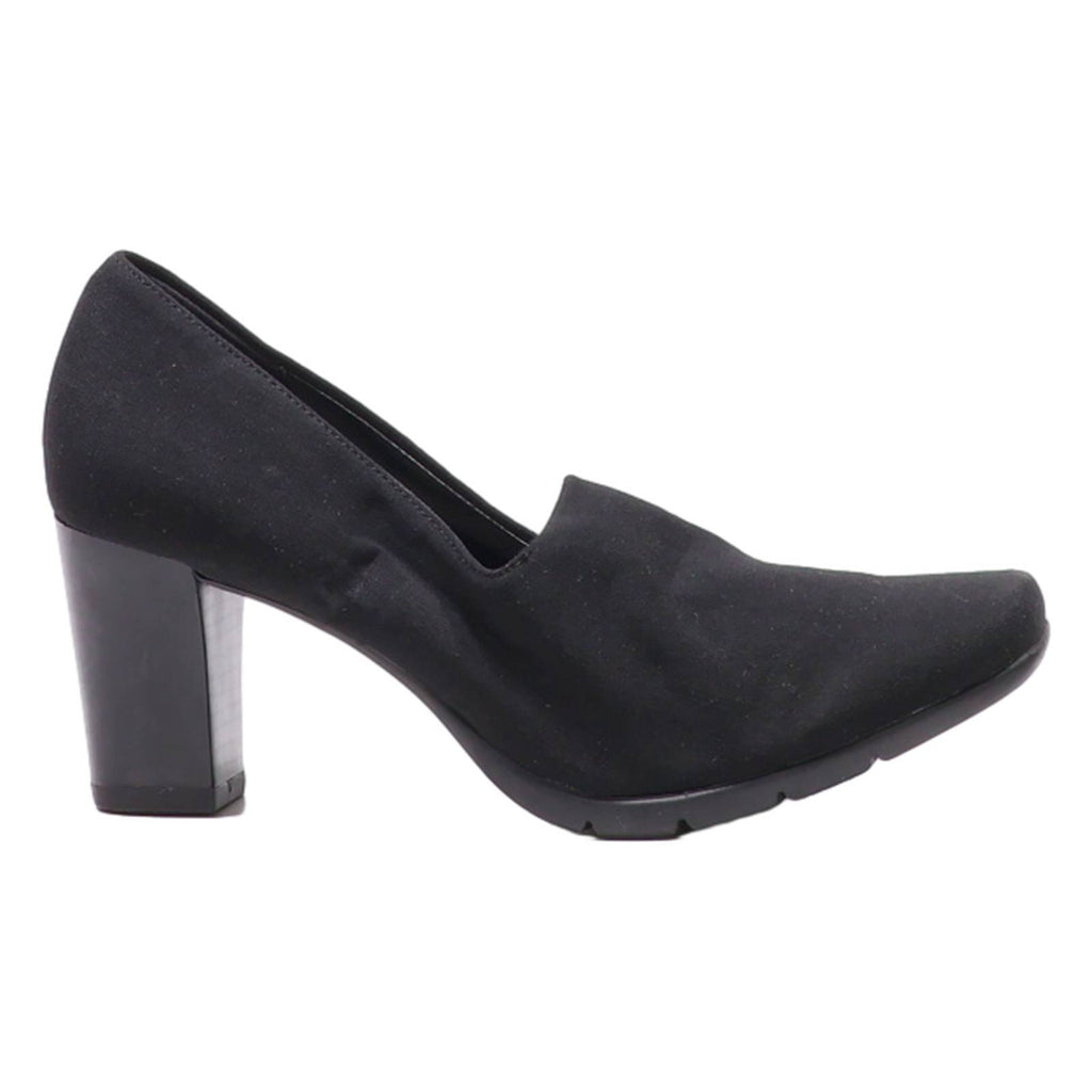 AEROSOLES Block Heels Black Synthetic Womens UK 5.5