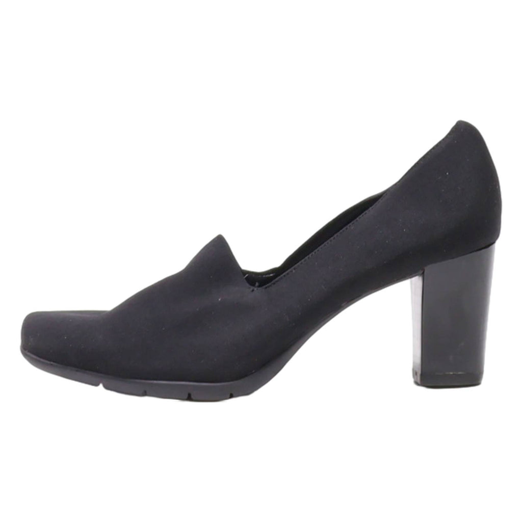 AEROSOLES Block Heels Black Synthetic Womens UK 5.5