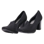 AEROSOLES Block Heels Black Synthetic Womens UK 5.5