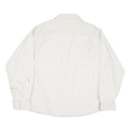 WRANGLER Mens White Shirt XL Cotton Blend Casual Long Sleeve Button Down