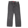 GUESS Rowland Mens Jeans Grey Relaxed Straight W30 L27