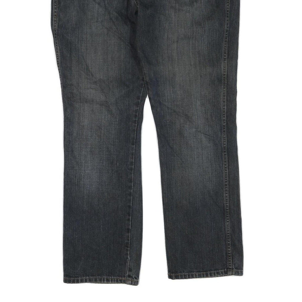 DICKIES Mens Regular Fit Blue Denim Jeans W40 L32 Cotton Blend Zip Closure