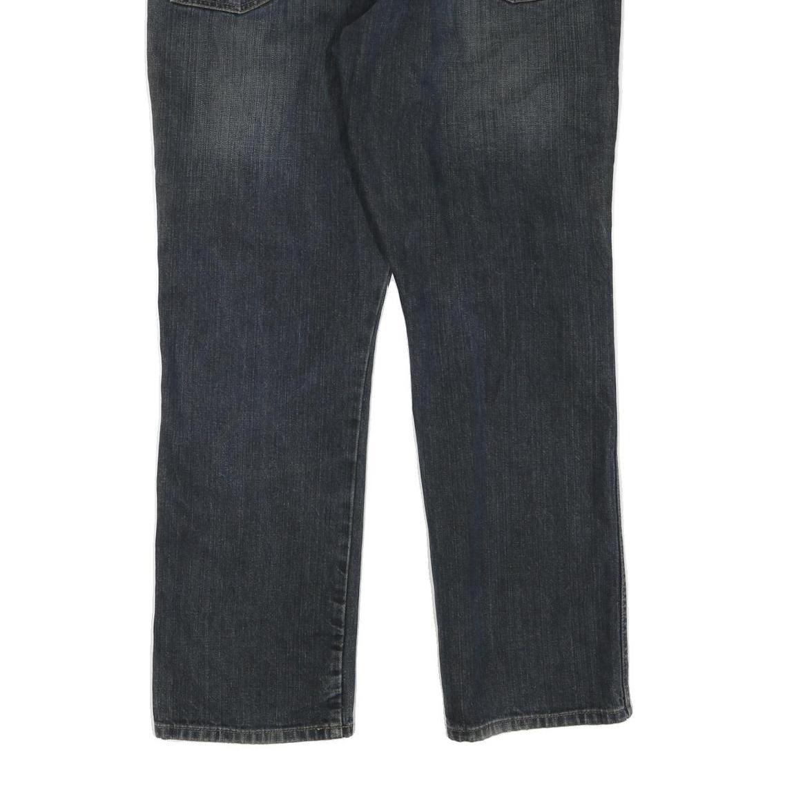 DICKIES Mens Regular Fit Blue Denim Jeans W40 L32 Cotton Blend Zip Closure